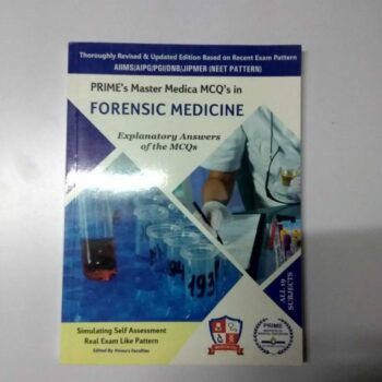 Prime Master Medical MCQ in Forensic Medicine Practice Book for Medical Students for Sale