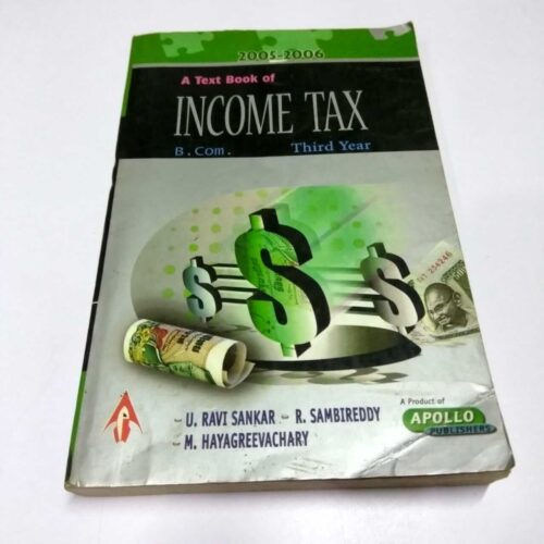 A Text Book of Income Tax