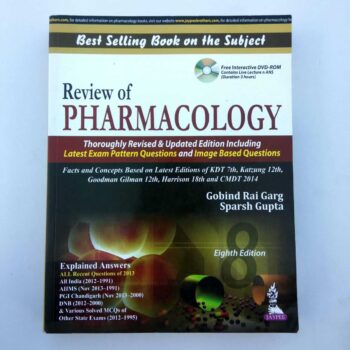 Review of Pharmacology Book by Gobind Rai Garg & Sparsh Guptha