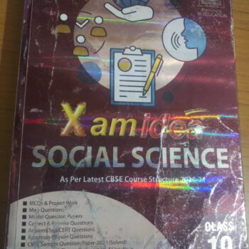 Xam Idea Social Science – Class 10- CBSE – Examination 2020-2021
