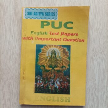 PUC English Test Papers With Important Question (Copy)