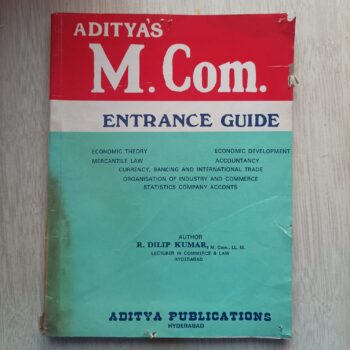 M.com Entrance Guide (Aditya’s)