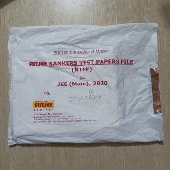 Rankers Test Papers File 2020 Jee Main- FIITJEE