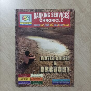 BANKING SERVICES CHRONICLE – WATER CRISIS AND DEOUGHT