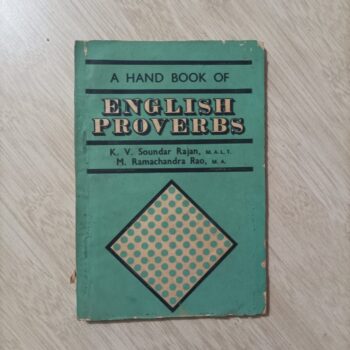 A HAND BOOK OF ENGLISH PROVERBS