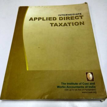 Intermediate Applied Direct Taxation Book-Paper 7