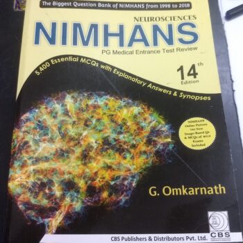 NEUROSCIENCES NIMHANS PG MEDICAL ENTRANCE TEST REVIEW 14 Edition by G. Omkarnath
