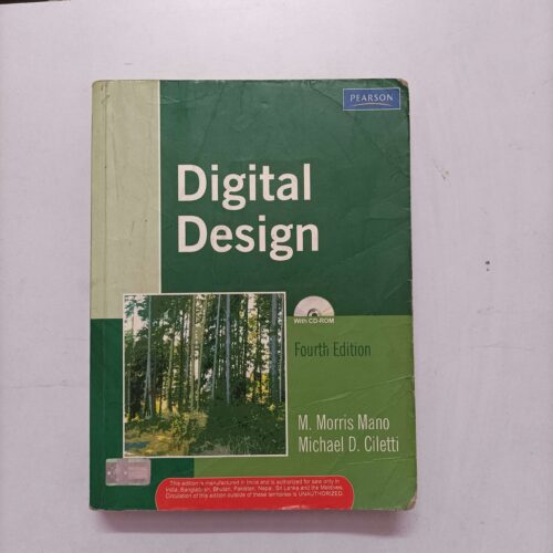 Digital Design (With CD) 4th Edition (English, Paperback, M. Morris Mano, Michael D Ciletti)