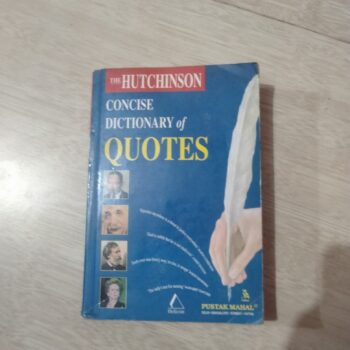 Concise Dictionary Of Quotes