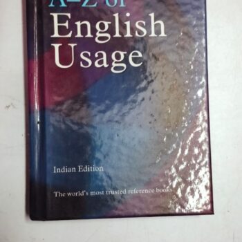 Oxford Dictionary A-Z Of English Usage Indian Edition